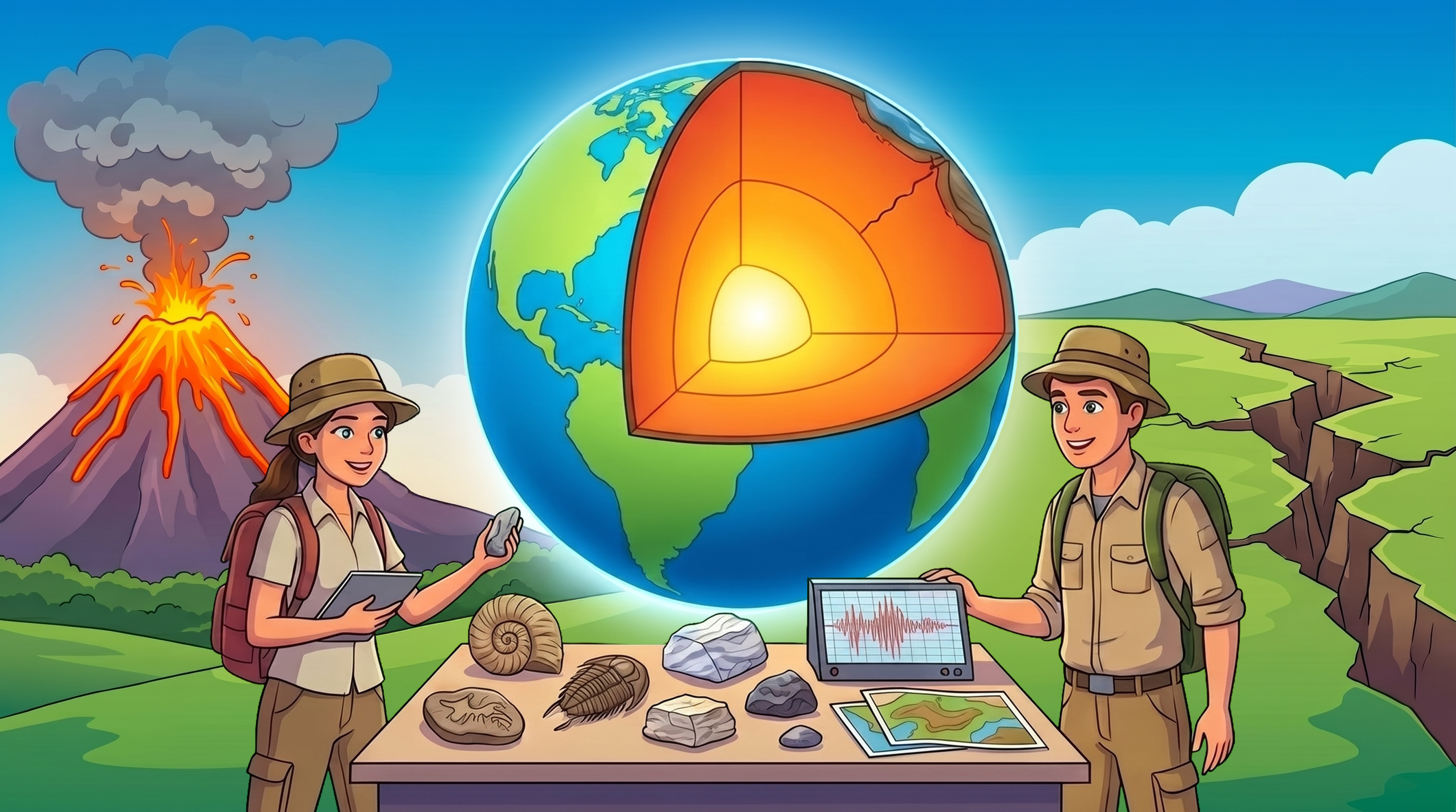 Consequências da dinâmica interna da Terra RED_CN07_ST2